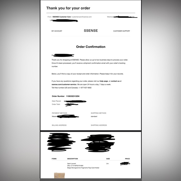 Brand New Authentic SAINT LAURENT FRAGMENTS FLAP CARD CASE in DARK BEIGE LEATHER - Picture 11 of 12